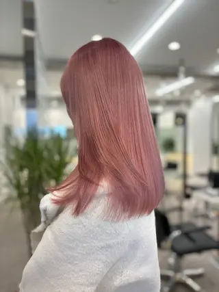 セミロング カラー soigné所属・カットモデル募集 /RIO🩰のヘアスタイル