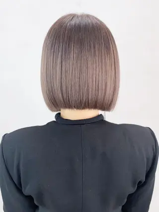 ミディアム カラー ITbyALBUM 下北沢店のヘアスタイル