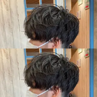 パーマ 山本 陸央のヘアスタイル