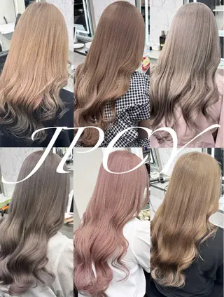 カラー JPCY MIRIYAのヘアスタイル