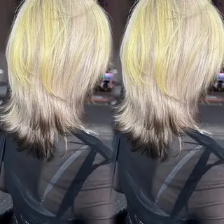 ミディアム カラー ニュートラルカラー 🧊横田 さえのヘアスタイル