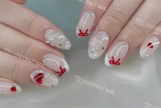 ネイル 神田 ココナッツのネイルデザイン