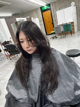 ロング カラー 艶髪✨ブリーチ職人 井手正康のヘアスタイル