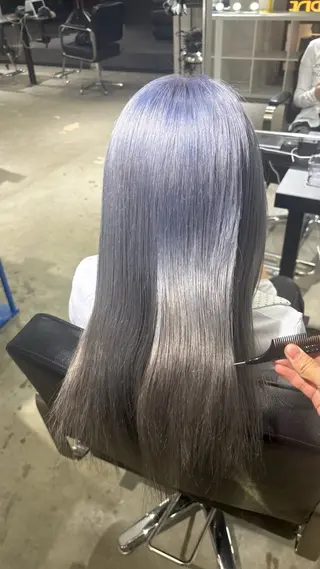 ロング カラー デザインカラー/ハイ トーン/konomiのヘアスタイル