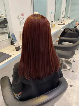 ロング カラー 🍒♡艶髪暖色カラー saaya♡🍒のヘアスタイル