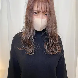 ロング CLOVE所属・下石怜子/レイヤー/ 透明感カラーのヘアスタイル