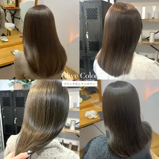 セミロング カラー 3tuba Nahoのヘアスタイル