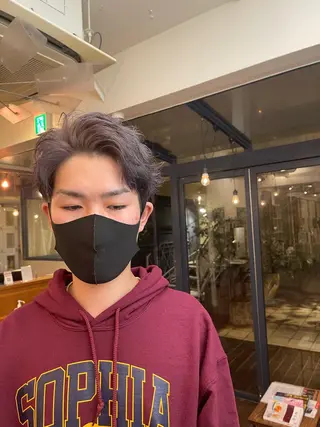 カラー メンズ メイクス表参道所属・ショート/ボブ 矢野湧也のヘアスタイル