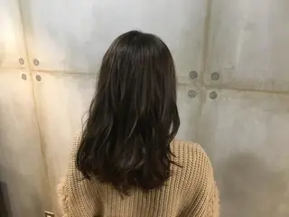 セミロング カラー モテ髪🎀aoi/ シールエクステ/池袋のヘアスタイル