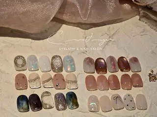 ネイル crescent nail　アユミのネイルデザイン
