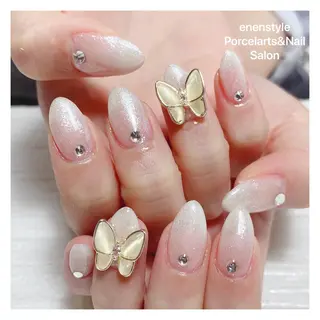 ミディアム ネイル 👑enen style👑のネイルデザイン