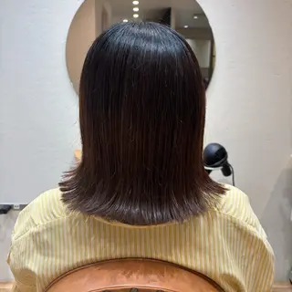 ミディアム 小西 七菜子のヘアスタイル