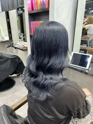 ミディアム カラー ヘアアレンジ ar+ ❤︎ maiのヘアスタイル