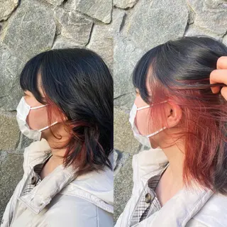 カラー 野村 ゆいのヘアスタイル