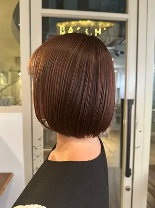 ミディアム カラー ヘアアレンジ make'sharajukum'clan所属・艶髪/ショートボブ /KYOYAのヘアスタイル