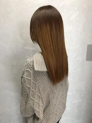 ロング 所渉/韓国レイヤー /ウルフカットのヘアスタイル