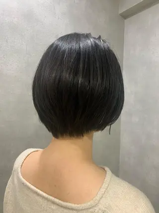 ショート エンドウ　ミノリ🤎 /半個室/レイヤーのヘアスタイル