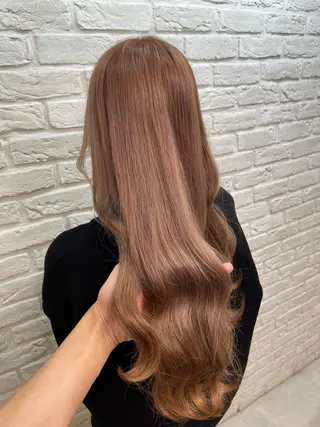 ロング ブリーチ🔥ベージュ /グレー/daikiのヘアスタイル