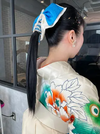 ロング ヘアアレンジ arrow🖤 もえみのヘアスタイル