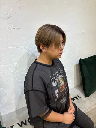 ショート 松田 頼人のヘアスタイル