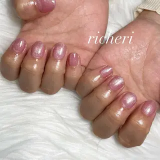 ミディアム ネイル richeri beautyのネイルデザイン