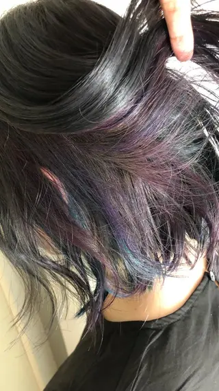 ミディアム カラー 原宿サロン代表 デザインカラー伊藤卓のヘアスタイル