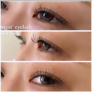 マツエク・マツパ crest' eyelash所属・crest' eyelashのマツエク・マツパデザイン