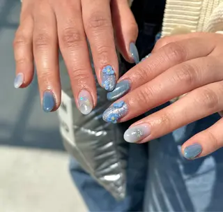 カラー -yuu-所属・Lino ﾟのネイルデザイン