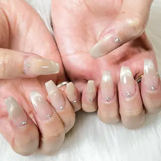 セミロング 名古屋ネイリスト Miki🐯のネイルデザイン