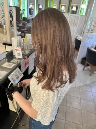 カラー り ん໒꒱𓈒𓂂のヘアスタイル