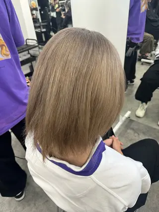 セミロング カラー メンズ 🎀 yuuka🎀のヘアスタイル