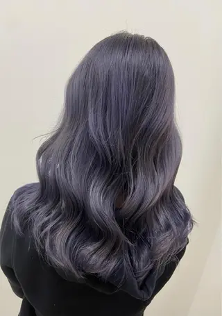 セミロング カラー 髪質改善 カラー専門店のヘアスタイル