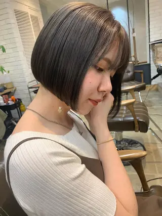 ショート ボブ/レイヤー/ ショートcovo代表のヘアスタイル