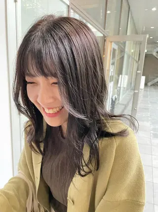 ミディアム 栄　mighty by H所属・不破一輝/栄/矢場町 ボブ/レイヤー/艶髪のヘアスタイル