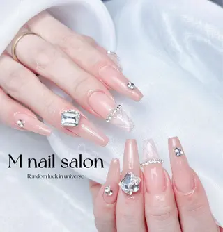 ネイル M🌷nail 長さだし専門店のネイルデザイン