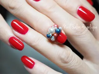 ミディアム ネイル Nailist Rumiのネイルデザイン