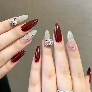 ネイル By moonネイル 🌷ワンホン/韓国風のネイルデザイン