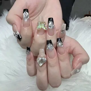 ネイル 🎀nana🫧 ワンホンネイル🎀のネイルデザイン