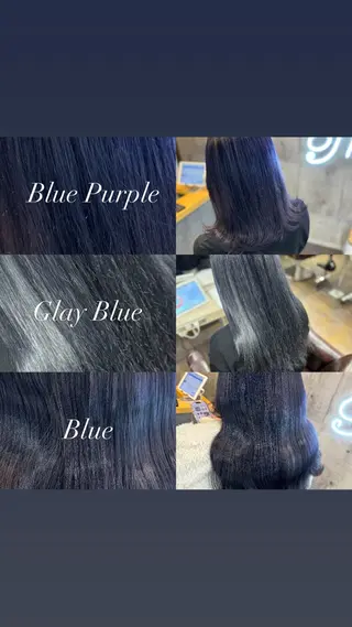 セミロング カラー ヘアアレンジ ミルクティーハイトー ン💖Mikaのヘアスタイル