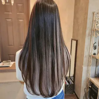 ロング ヘアアレンジ MagicMush ✴︎シールエクステのヘアスタイル