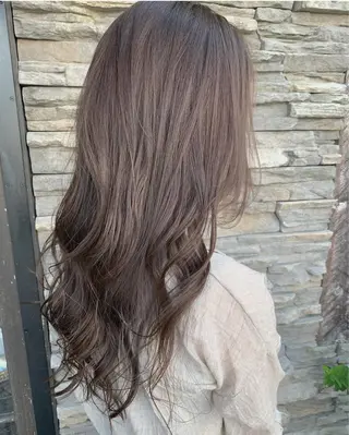 ロング カラー 大人女性🌼ママ 美容師🌼加藤友理のヘアスタイル