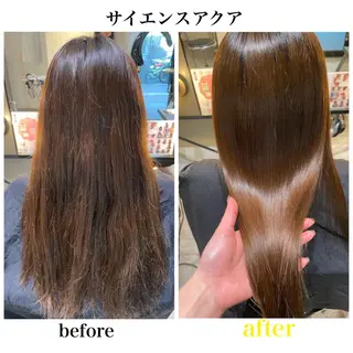 ロング 横山 菜摘のヘアスタイル