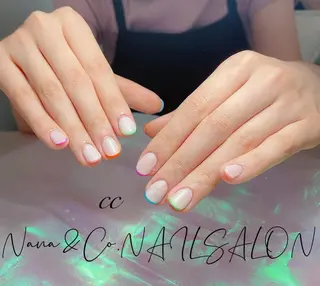 カラー ネイル C C🌼のネイルデザイン