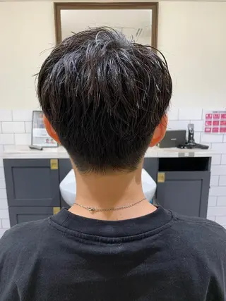 ショート パーマ メンズ 髪質改善&Spa fee南越谷2号店所属・髪質改善/南越谷/ 山岸彩夏のヘアスタイル