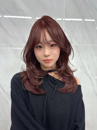 ロング カラー wixy hair salon所属・柴田 実香のヘアスタイル