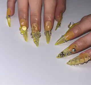 ネイル 8113 海外/y2k/韓国のネイルデザイン