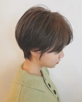 ショート カラー ショート/ボブ /パーマ🌿柏原良亮のヘアスタイル