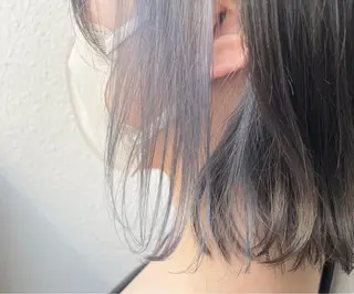 ミディアム merci JUNKIのヘアスタイル