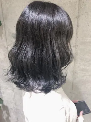 ミディアム カラー LA KING GINZA TOKYO所属・🧡ショートの達人 🧡SHOのヘアスタイル