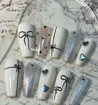 ネイル Lee Nails チップ長さだし専門店のネイルデザイン